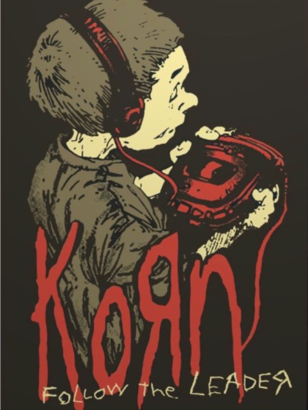Korn 'Follow the Leader Poster Aprox Size 24x36 Inches Only